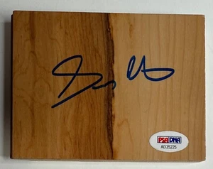 Gary Payton Signed 3 1/2 x 5 Floorboard Supersonics PSA AD35225 - Picture 1 of 3