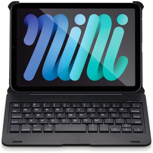 【Portable】iPad Bluetooth Keyboard Case Cover for iPad mini 6th Gen 8.3" 2021
