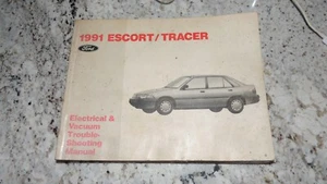 1991 Ford Escort Mercury Tracer OEM Electrical & Vacuum Troubleshooting Manual - Picture 1 of 3