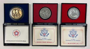 Commemorative Medal Samuel Adams - Henry Lee & Daniel Morgan - Picture 1 of 7
