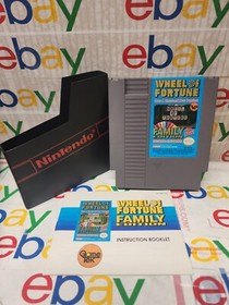 Wheel of Fortune Family Edition (Nintendo NES Game) 