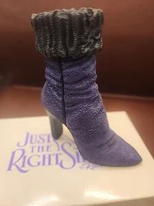 Just The Right Shoe By Raine,Purple Dream, COA & Box - Picture 1 of 6