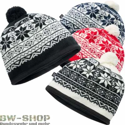 BRANDIT NORWEGER ARMEE PUDELMÜTZE SNOW CAP ARMY WINTERMÜTZE WINTER MÜTZE BOMMEL