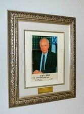 YITZHAK RABIN Israel PM, Signed AUTOGRAPH PHOTO, COA, UACC, FRAME, DVD, Judaica