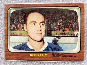 2002-03 Topps Heritage Hockey Red Kelly Reprint Card #TML-RK Maple Leafs - Picture 1 of 2
