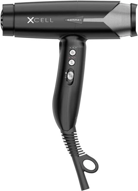 GAMMA XCell 1400W Professional Hair Dryer - Black