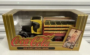 1994 Ertl Collector Series Kenworth Coca-Cola DieCast Metal Delivery Truck Bank - Picture 1 of 7