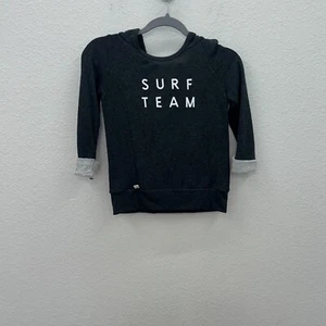Childhoods Surf Team Pulllover Beach Hoodie Sweatshirt USA Made Kids sz 6/7 NEW - Picture 1 of 5