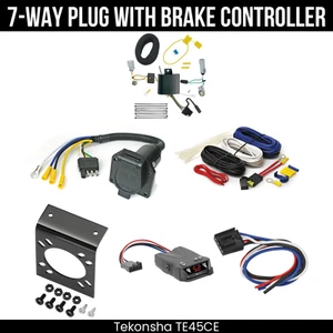 Tekonsha 7-Way Wiring + Brake Control For 17-20 Pacifica 22-23 GC 20-25 Voyager - Picture 1 of 16