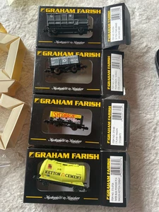 Graham Farish Spur N  4 verschiedene Güterwagen  Neu + OVP - Bild 1 von 3