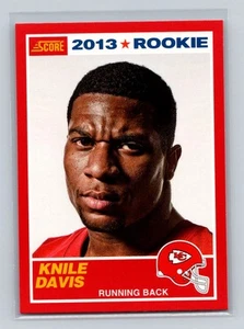 2013 Score #400 Knile Davis Kansas City Chiefs - Foto 1 di 2