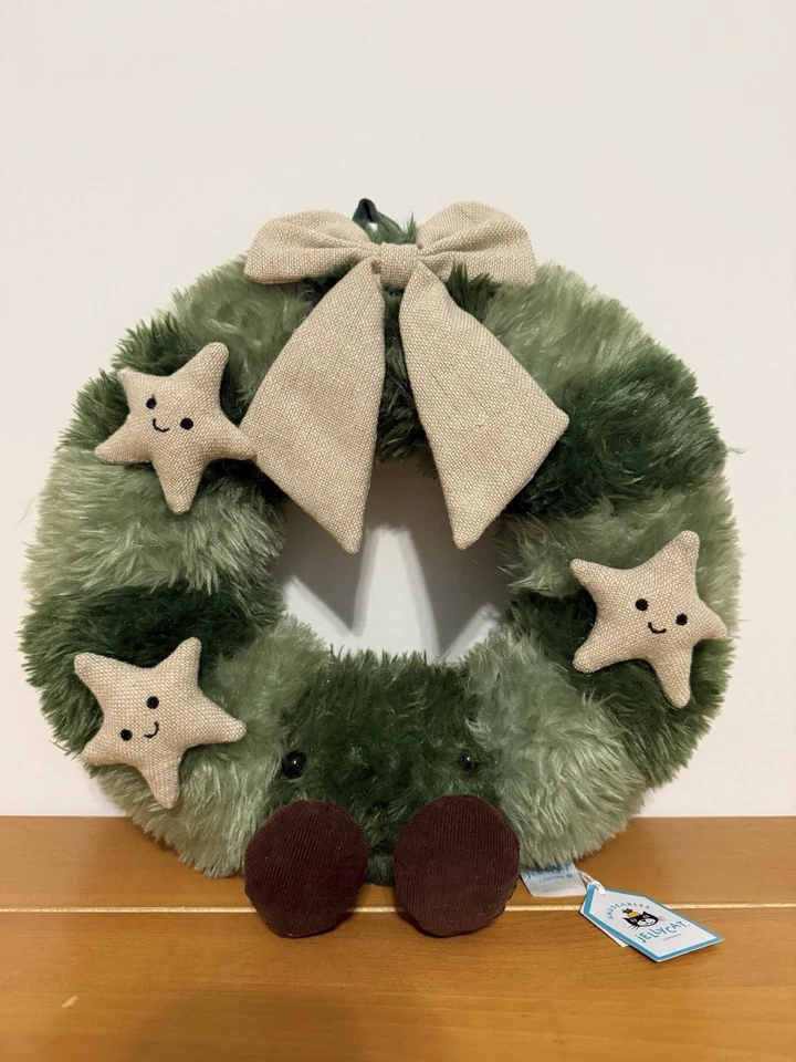 Amuseable Nordic Spruce Wreath Jellycat 2024 - Image 1 of 2