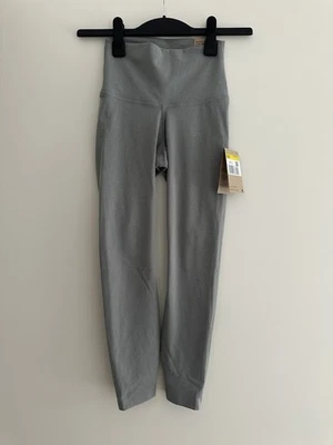 Nike Dri Fit Leggings Gris Pour Femme Taille S Neuf Avec Étiquette - Photo 1/4