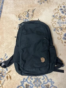 Fjällräven Unisex Raven 20L Rucksack Tasche schwarz *defekter Reißverschluss* gepolstert Schule - Bild 1 von 21