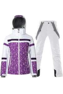 Damen Skijacken Winddicht Wasserdicht Isoliert Schneeanzug Win... - Bild 1 von 6