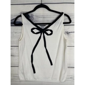 Moschino Sleeveless Sweater Top Size Small - Picture 1 of 6
