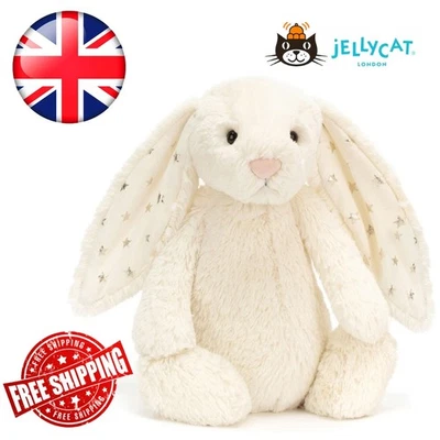 BRANDED Jelly Cat MEDIANO tímido Twinkle Bunny - 31 cm animales de peluche - Nuevo con etiquetas y bolsa de regalo Reino Unido