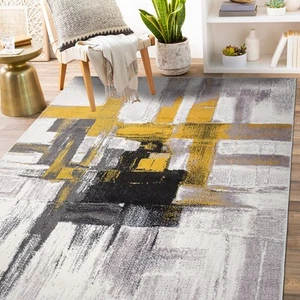Rugshop Rugs Contemporary Modern Abstract Rugs for Living Room Dining Room Rug - Picture 1 of 57