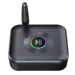 Drahtloser Audio-Receiver, Bunter Lichtmusik-Stereo-Musikadapter für 3,5-Mm5897 - Bild 1 von 10