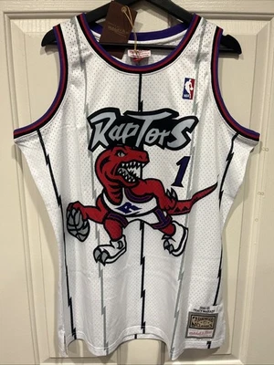 Camiseta deportiva Mitchell & Ness 1998-99 Tracy McGrady Toronto Raptors Home Swingman NUEVA Foto 1 de 4