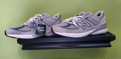 New Balance 990v5 Men's Size 10 Gray Running Shoes Sneakers M990GL5 Made In USA - Image 1 of 4
