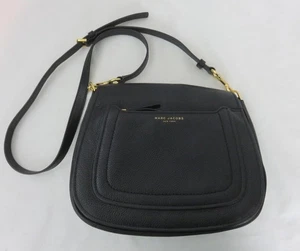 Marc Jacobs Umhängetasche schwarz Leder Taschen neu ohne Etikett - Bild 1 von 9