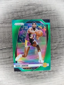 2024-25 Panini Prizm - Legends Magic Johnson #294 Green Prizm - Picture 1 of 2