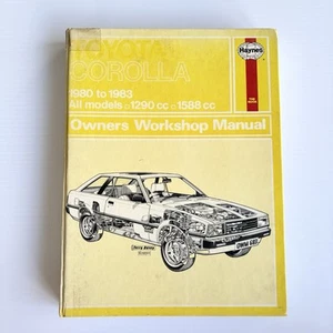 Toyota Corolla 1980 to 1983 Owners Workshop Manual - Picture 1 of 12