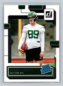 Jeremy Ruckert 2022 Donruss #391 New York Jets RC Rookie C11 - Picture 1 of 2