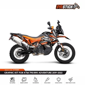 PRSTICK Graphic kit for KTM 790-890 Adventure 2019 / 2022 Decal Sticker Kit - Bild 1 von 4