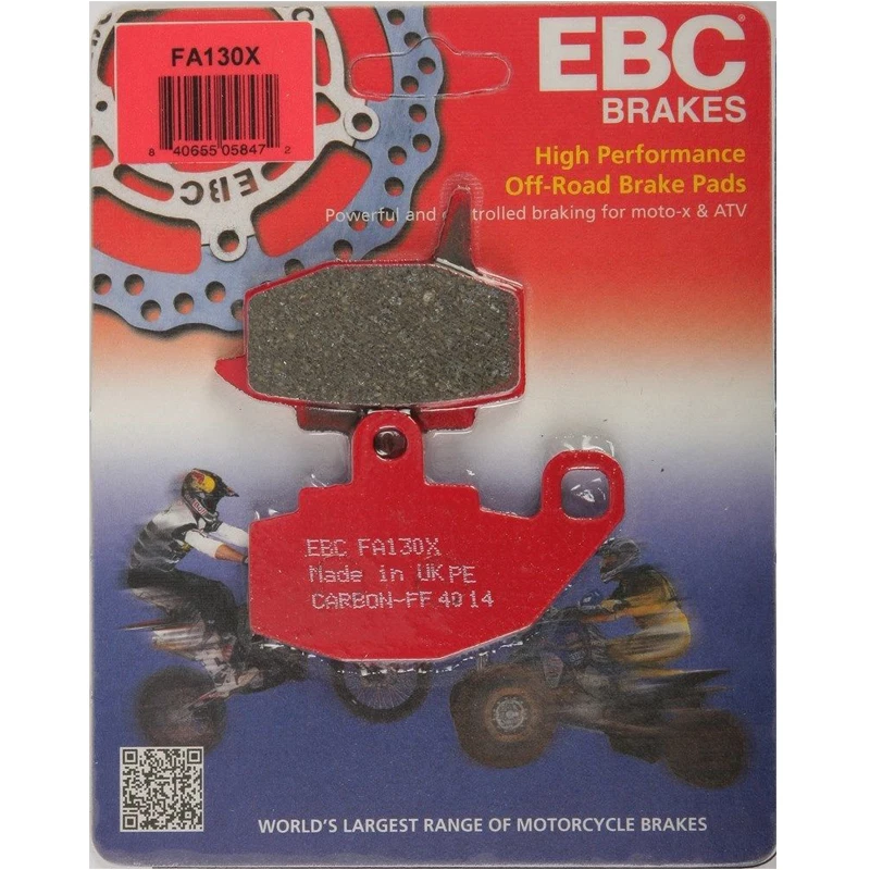 EBC Carbon X Front Brake Pads Kawasaki KX125 87-88 KX250 87-88 KX500 87-88 - Image 1 of 1