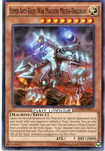3 X SUPER ANTI-KAIJU WAR MACHINE MECHA-DOGORAN PROMO COMMON MINT OP04-EN021 - Picture 1 of 1