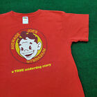 Vintage Dodgeball Shirt Mens L Red Movie Promo Average Joe's Gymnasium 2004 VTG