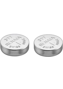 2X Renata 377 1.55v Watch Coin Cell Batteries SR626SW SR66 AG4 2 Battery price - Picture 1 of 2