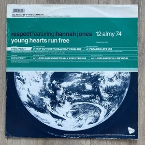 Respect Feat Hannah Jones - Young Hearts Run Free - Used Vinyl Record 12” - Picture 1 of 5