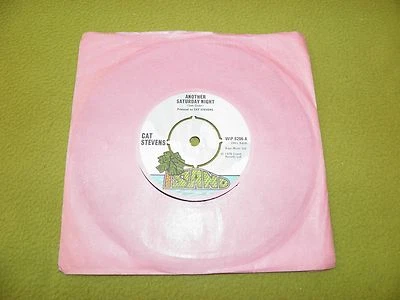 Cat Stevens - Another Saturday Night / Home In Sky - RARE Original 1974 UK 7" 45 - Image 1 of 2