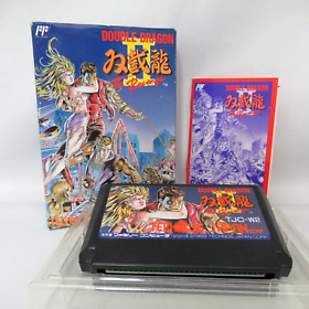 Double Dragon II Technos 2 w/ Box & Manual [Nintendo Famicom JP ver.]