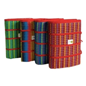 Alfombra de picnic tailandesa hecha a mano al aire libre picnic playa camping alfombra plegable 90 X 180 cm - Imagen 1 de 4