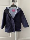 ??Girls 3 Years Joules Coat Jacket Navy Spring Immaculate