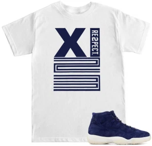 XI 23 RE2PECT Shirt to match with Air Js Retro 11 JETER BINARY BLUE shoes - Picture 1 of 3