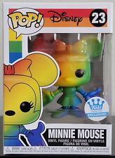 Funko Pop! Disney Pride Rainbow MINNIE MOUSE Funko Shop Exclusive