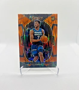 Wendell Moore Jr. RC - 2022-23 Select Prizms Orange Flash #73 - Timberwolves - Picture 1 of 2