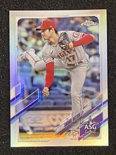 2021 TOPPS CHROME UPDATE SHOHEI OHTANI ALL-STAR GAME REFRACTOR #ASG-4