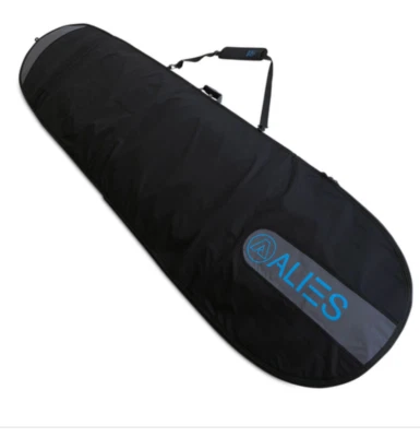 Alies black longboard surfboard bag mal cover sizes 7'6 8'2 8'6 9'2 9'6 10ft - image 1 of 4