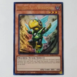 Genex Ally Birdman - BLTR-EN057 - Ultra Rare - NM - 1st ed - Yugioh - Picture 1 of 2