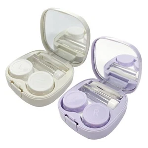 Contact Lens Case, Portable Contact Case with Contact Lens Applicator Tool - Picture 1 of 7