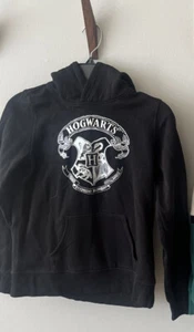 harry potter kids hooded sweatshirt Black And Silver - Picture 1 of 1