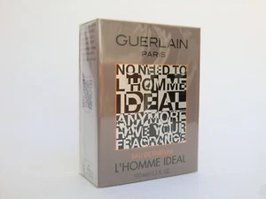 Guerlain L'Homme Ideal EDP Nat Spray 100ml - 3.3 Oz BNIB Retail Sealed - Picture 1 of 7