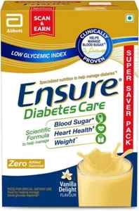 6 x 375 g Abbott Glucerna Garantire Vaniglia in Polvere Nutrizione Polvere Diabetico - Foto 1 di 4