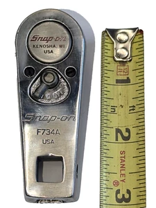 Cabezal de trinquete cromado multiusos Snap-On F734A EE. UU. 3/8" unidad - Imagen 1 de 6